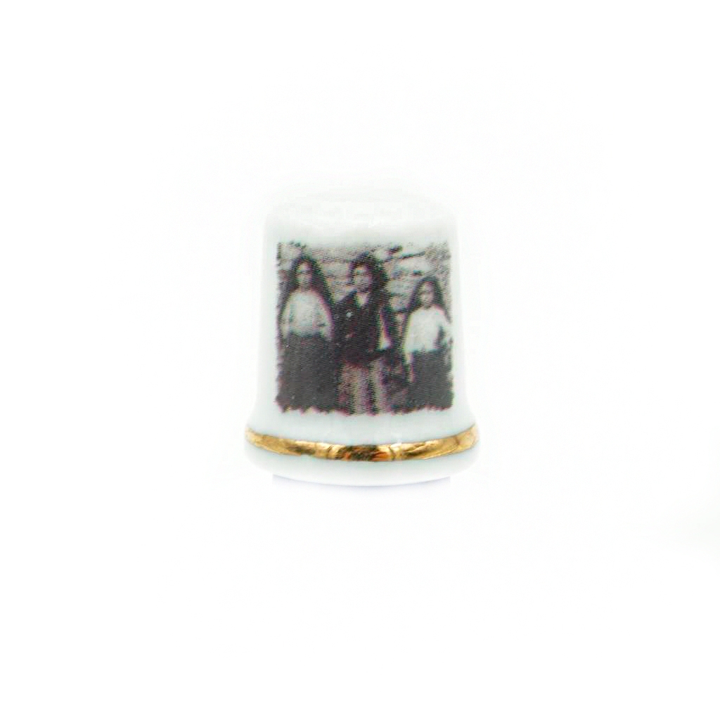 Dedal de Porcelana para Colecção