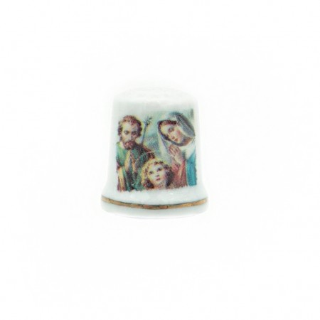 Dedal de Porcelana para Colecção