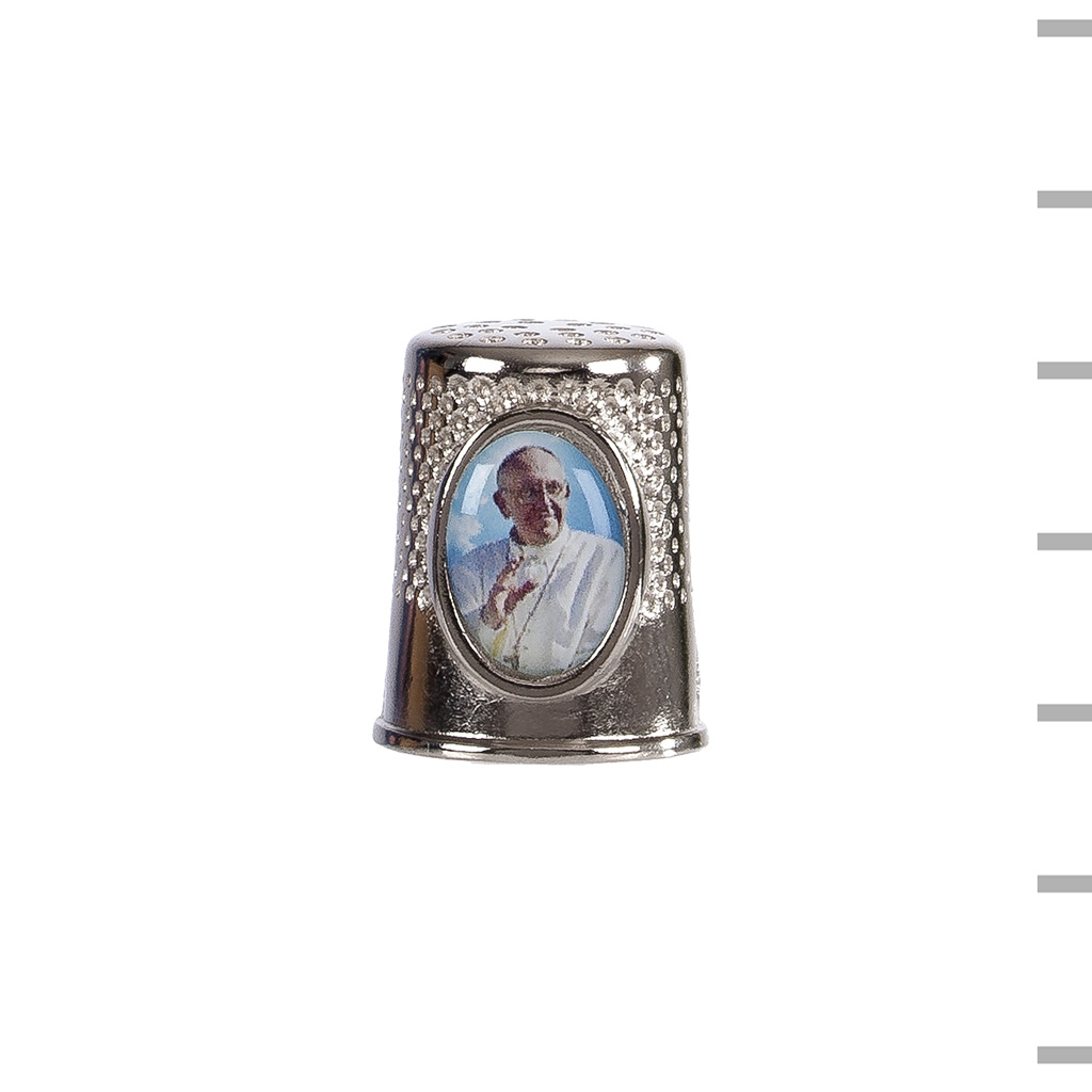 Dedal em Metal Papa Francisco