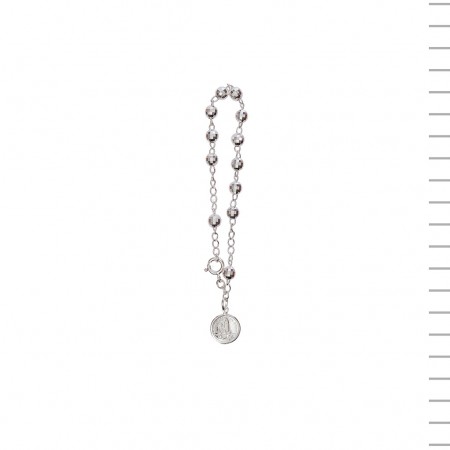 Dezena de Prata Bola Lapidada nº6 6,6gr Dezena de Prata Bola Lapidada nº6 6,6gr