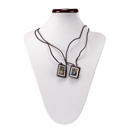 Escapulário em Tecido Pequeno 2.5x3.0cm Escapulário em Tecido Pequeno 2.5x3.0cm