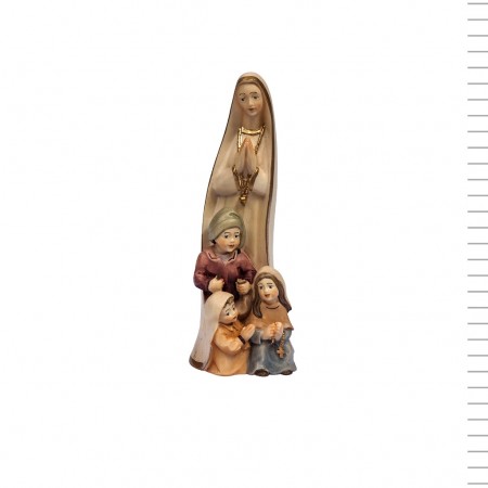 Fátima Madeira Estilizada Pintada 20cm Fátima Madeira Estilizada Pintada 20cm