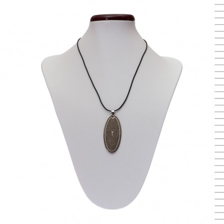 Fio com Pêndulo Aço Inox com Oração