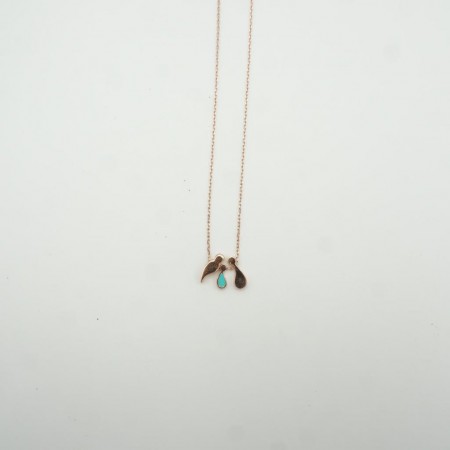 Fio em Prata 925 Cor Bronze C/ Família Menino Fio em Prata 925 Cor Bronze C/ Família Menino