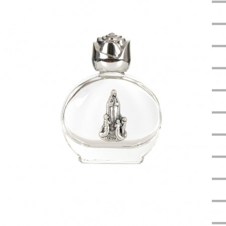 Frasco Pequeno Agua Fatima Imagem Metal Frasco Pequeno Agua Fatima Imagem Metal
