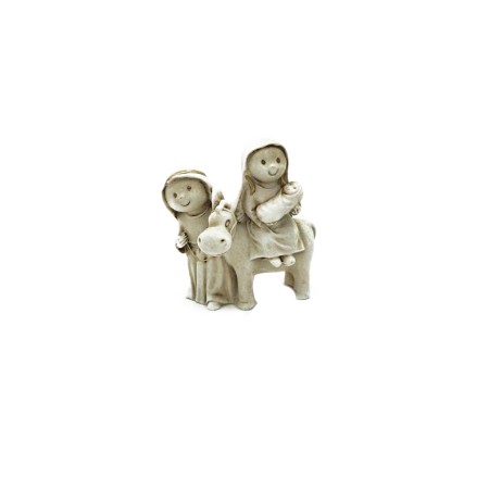 Fuga para o Egito Bege C/ Dourado 7cm Fuga para o Egito Bege C/ Dourado 7cm