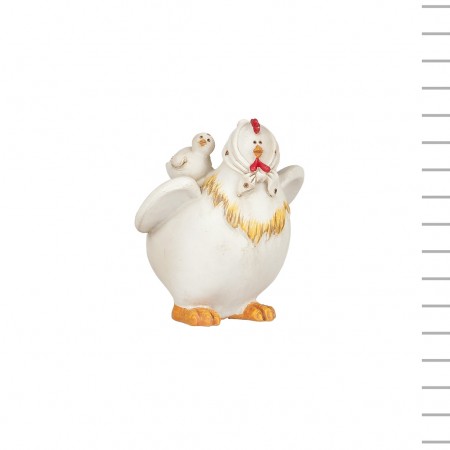 Galinha com lenço na cabeça Galinha com lenço na cabeça