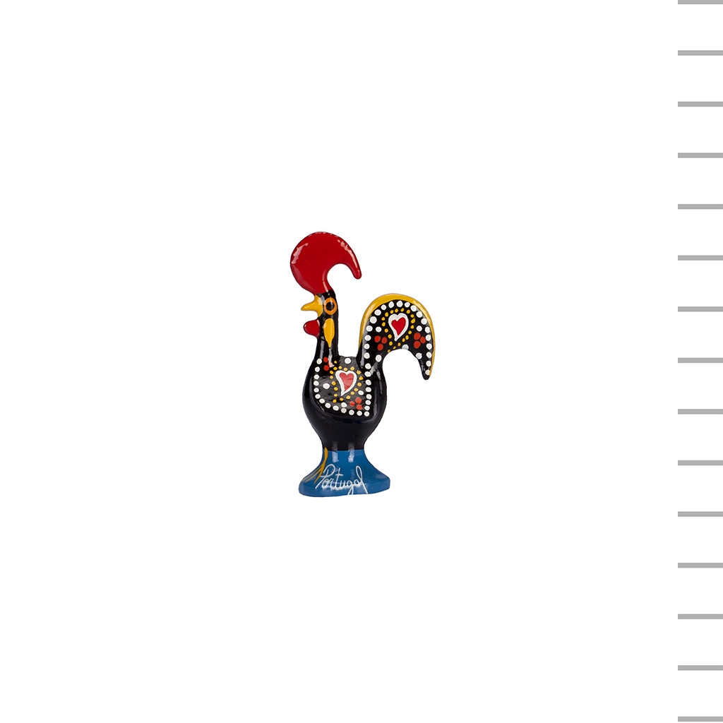 Galo de Barcelos em Metal - Íman (diversas cores)