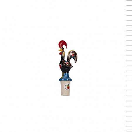 Galo de Barcelos em Metal com Rolha Galo de Barcelos em Metal com Rolha