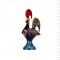 Galo de Barcelos em Metal N.º 8