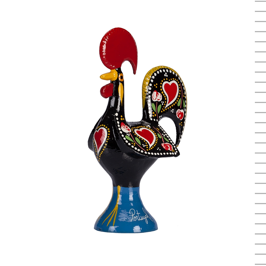 Galo de Barcelos em Metal N.º 9