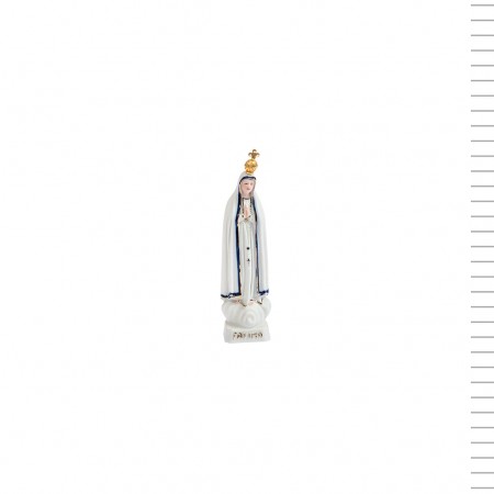 Imagem Fátima Peregrina nº2 Azul - 15cm Imagem Fátima Peregrina nº2 Azul - 15cm