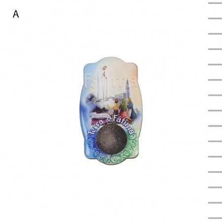 Iman Madeira Colorido com Terra de Fátima Iman Madeira Colorido com Terra de Fátima