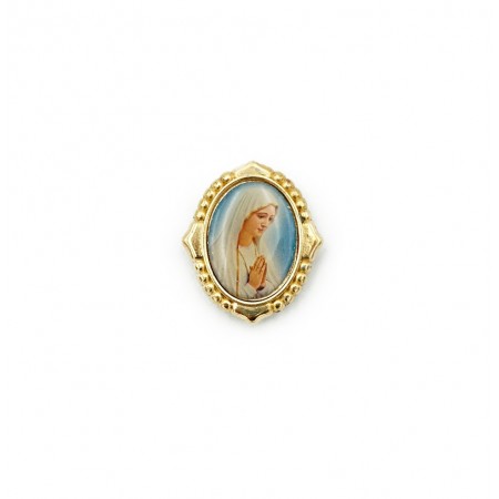 Iman Oval Cercadura C/ Rosto de Virgem Iman Oval Cercadura C/ Rosto de Virgem