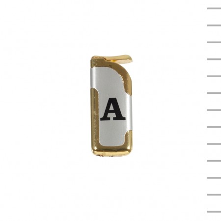 Isqueiro Dourado com Inicial Isqueiro Dourado com Inicial