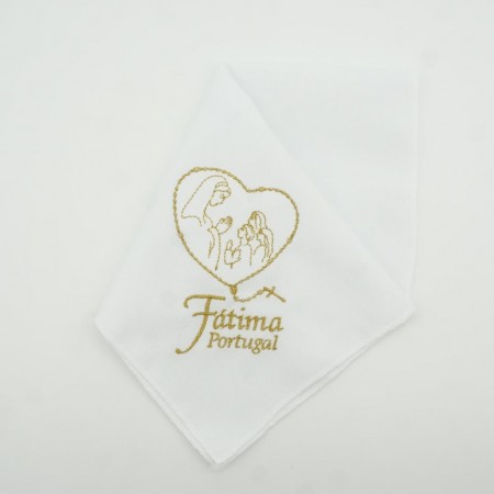Lenço de Fátima Bordado Lenço de Fátima Bordado