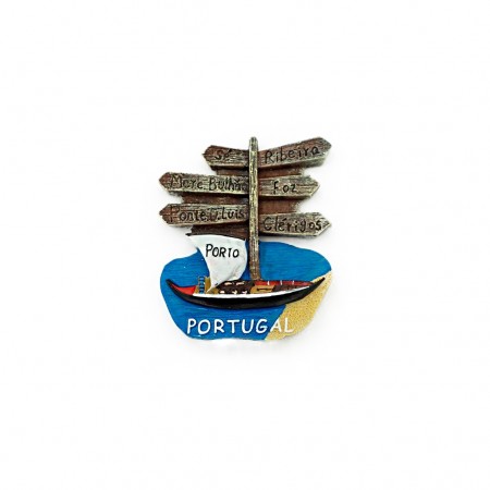 Magnético Poliresina Porto Placa Cidades 4061 Magnético Poliresina Porto Placa Cidades 4061