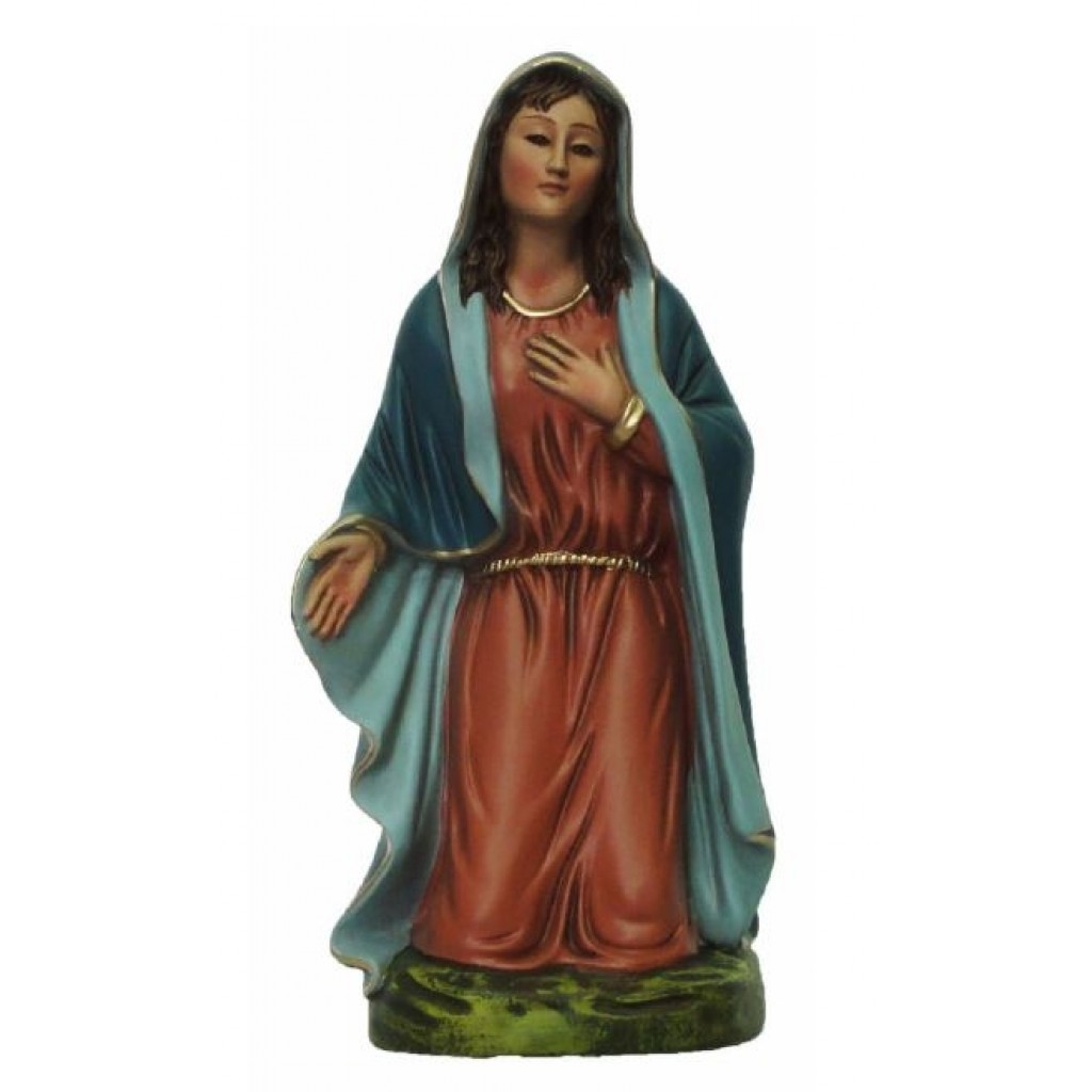 Maria Mãe de Jesus Olhos de Vidro nº40 31cm