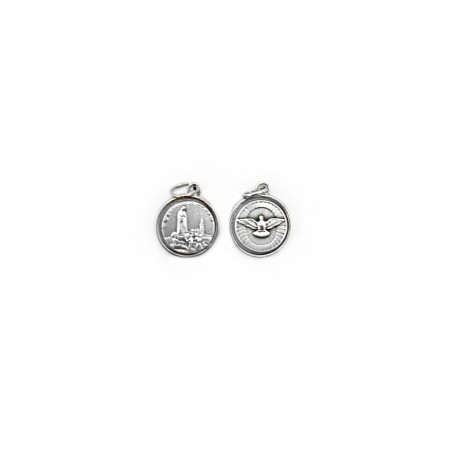 Medalha Argentada C/ Diversos Santos T15