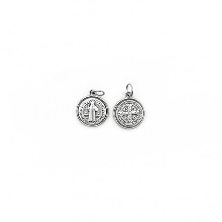 Medalha Argentada C/ Diversos Santos T15 Medalha Argentada C/ Diversos Santos T15