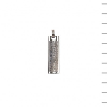 Medalha em Aço Inox C/ Avé Maria Medalha em Aço Inox C/ Avé Maria