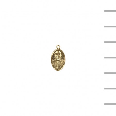 Medalha Oval Dourada Papa Francisco vs Vaticano Medalha Oval Dourada Papa Francisco vs Vaticano
