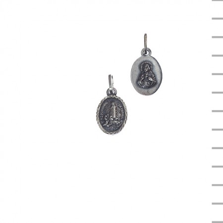 Medalha Oval Lapidada Pequena Medalha Oval Lapidada Pequena