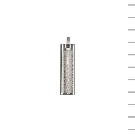 Medalha Pendular em Aço Inox C/ Pai Nosso Medalha Pendular em Aço Inox C/ Pai Nosso