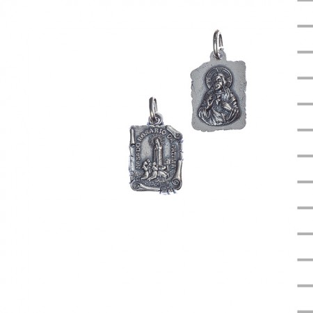 Medalha Pergaminho Grande Com Aparição Medalha Pergaminho Grande Com Aparição