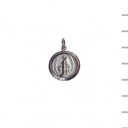 Medalha Prata Milagrosa 2,10gr Medalha Prata Milagrosa 2,10gr