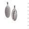 Medalha Prata N. Sra Fátima Lágrima 6,76gr