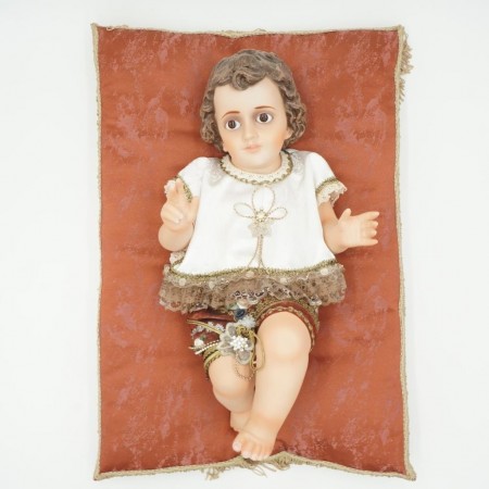 Menino Jesus Clássico Vestido 50 cm Menino Jesus Clássico Vestido 50 cm