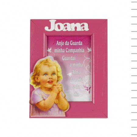 Moldura 7*10cm Anjo da Guarda C/ Nomes