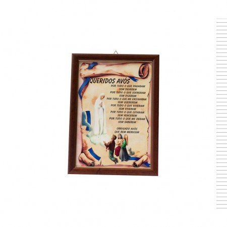 Moldura A4 com Dedicatória Moldura A4 com Dedicatória