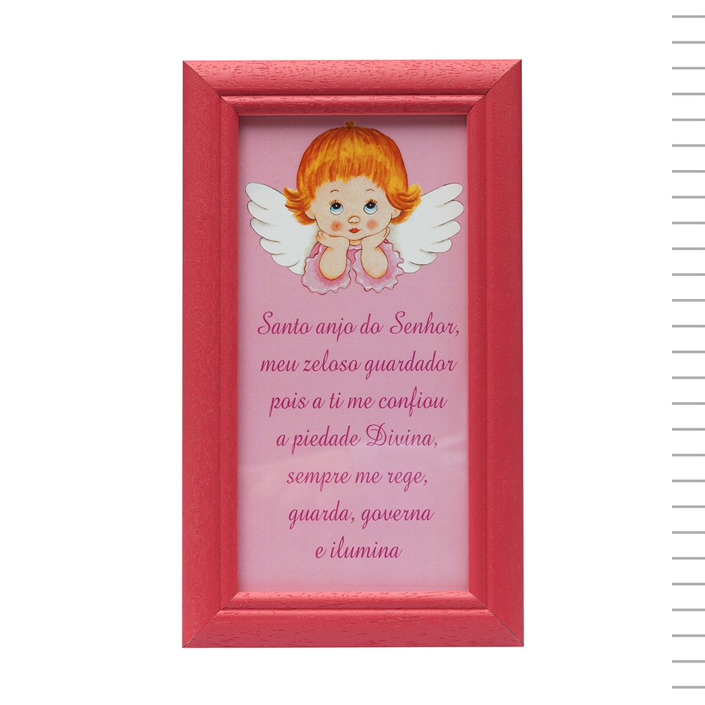 Moldura do Anjo da Guarda com Oração 10*20