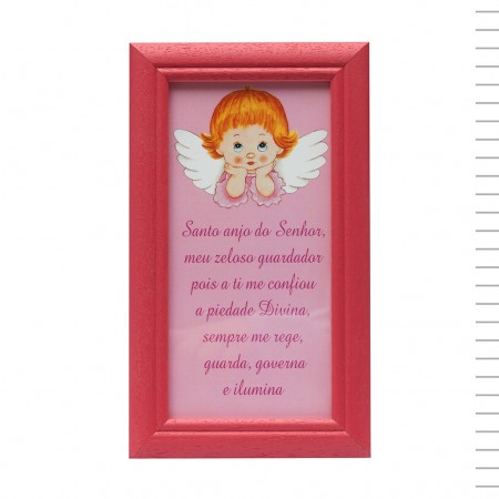 Moldura do Anjo da Guarda com Oração 10*20