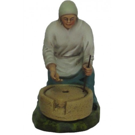 Mulher a moer Milho 22cm Mulher a moer Milho 22cm