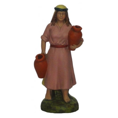 Mulher com dois Cantaros 16.5cm Mulher com dois Cantaros 16.5cm