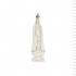 N. Sra de Fátima em Porcelana Ouro 15cm