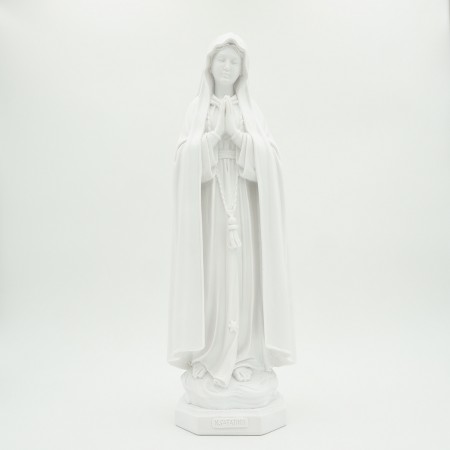N. Sra de Fátima Marfinite Imitação de Pedra 47cm
