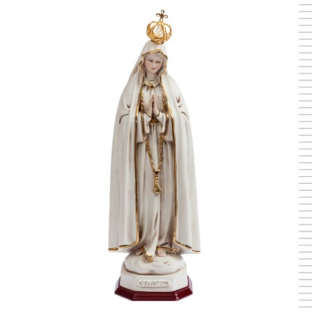 Nossa Sra. Fátima Ouro nº3 258TL - 35cm Nossa Sra. Fátima Ouro nº3 258TL - 35cm