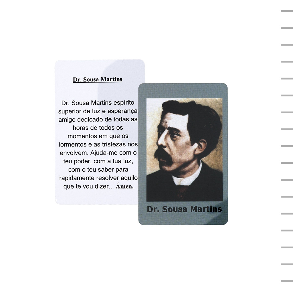 Pagela Plastificada Dr. Sousa Martins