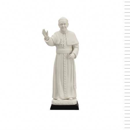 Papa Francisco em Porcelana Branca 28cm