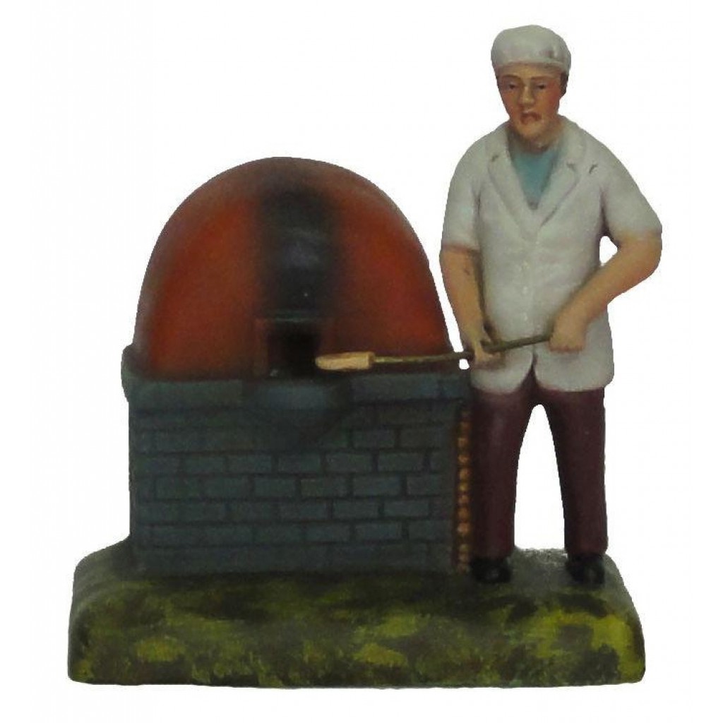 Pastor com forno Pequeno 15cm