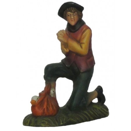 Pastor de Joelhos com Patos 14cm Pastor de Joelhos com Patos 14cm