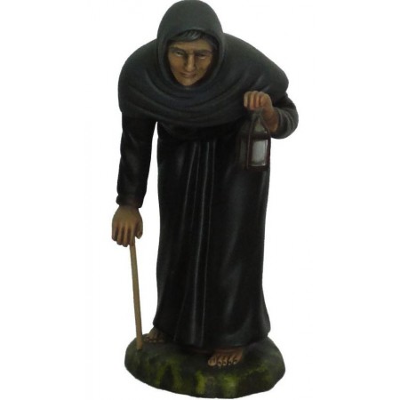 Pastora velhinha com lampião 24cm Pastora velhinha com lampião 24cm