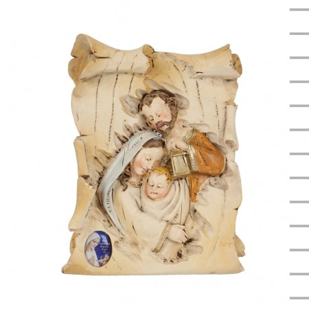 Pergaminho de Resina com Sagrada Família II Pergaminho de Resina com Sagrada Família II