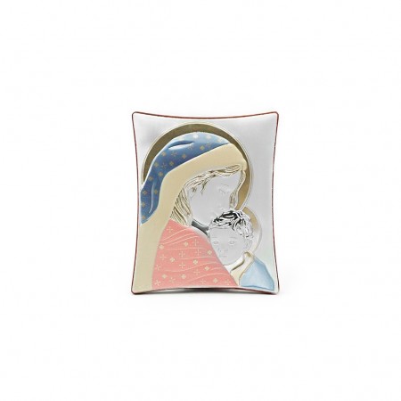 Placa Bilaminada C/ Amor de Mãe Colorida 11.8x14cm Placa Bilaminada C/ Amor de Mãe Colorida 11.8x14cm