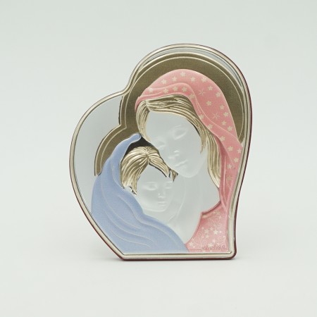 Placa Bilaminada C/ Amor de Mãe Colorida 11x14cm Placa Bilaminada C/ Amor de Mãe Colorida 11x14cm