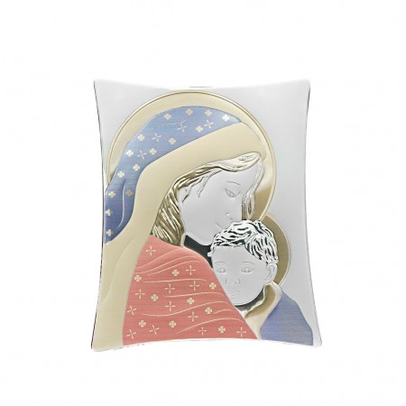 Placa Bilaminada C/ Amor de Mãe Colorida 20.6x25cm Placa Bilaminada C/ Amor de Mãe Colorida 20.6x25cm